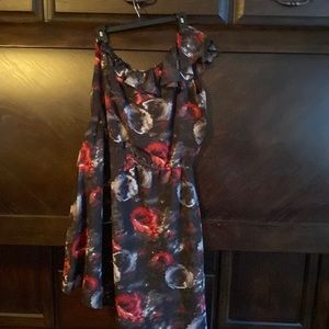 Multicolor very flattering dress